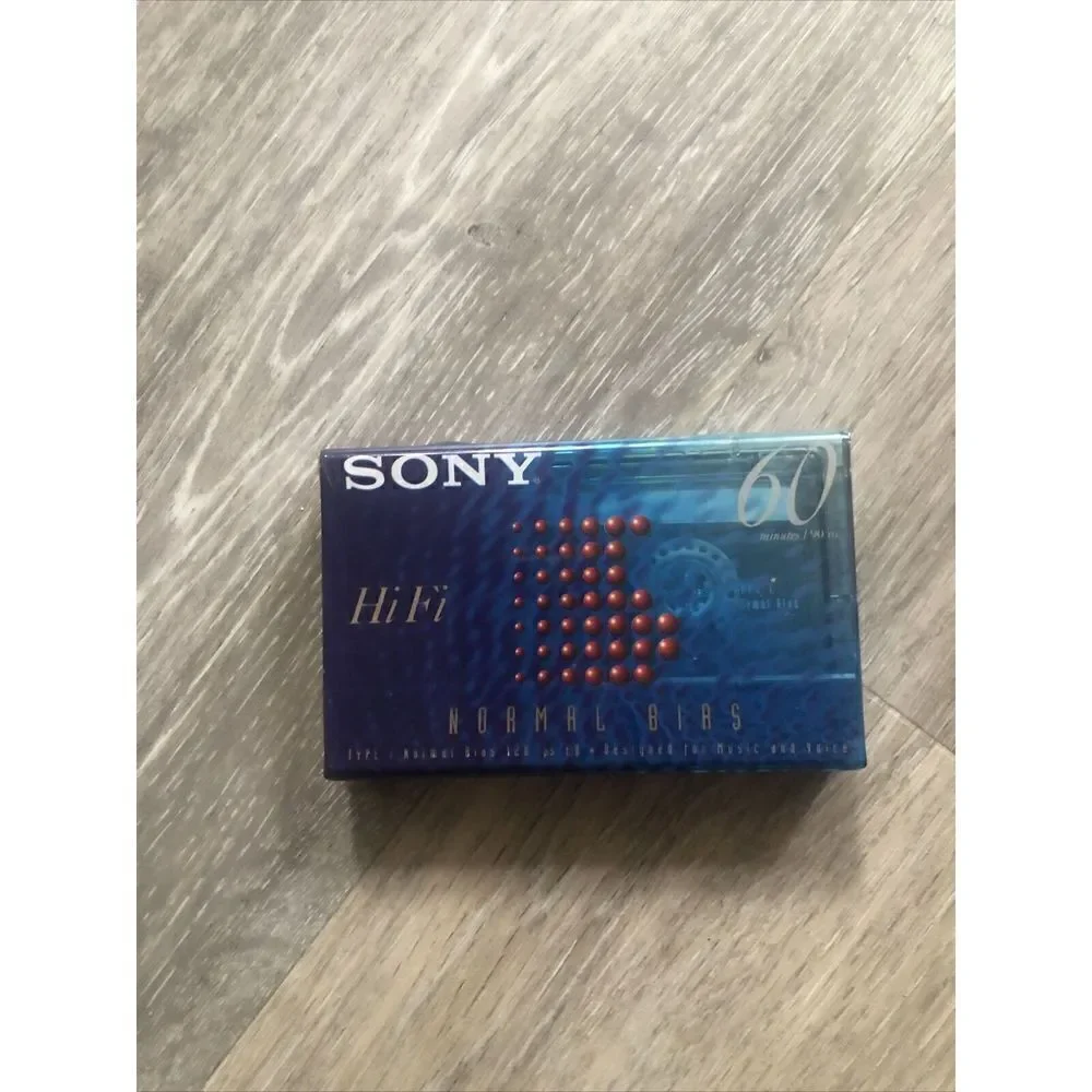 New SONY HiFi 60 Minute  Normal Bias Cassette Tape Sealed